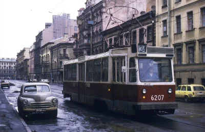 Ikarus_260 - #sowieckietramwaje 
Wracając do tematu tramwajów leningradzkich, to po ...