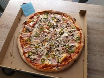 wojt4ss - Chciałbym podziękować @matixrr za urodzinową #pizzalegia. Wszystko dotarło ...