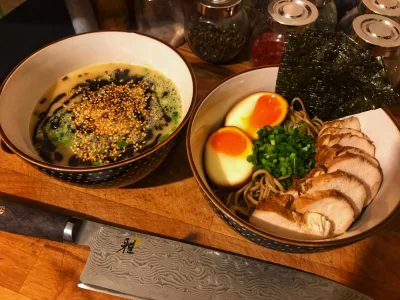 C.....y - Dzisiaj nieco inne podejście do #ramen, czyli tsukemen - dodatki maczane w ...