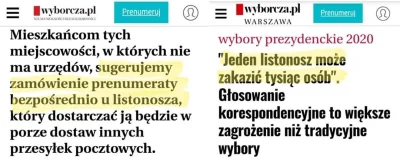I.....o - Wiedzieliscie, że prenumerata #gazetawyborcza nie przenosi #koronawirus a p...