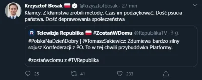 Adam_Wolf - Krzysiu nieoficjalnie potwierdza, że Konfa wypięła się na PiS i ich propo...