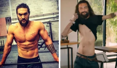 DumnaAniemia - Jason Momoa przygotowując się do swojej nowej roli w filmie musiał zrz...