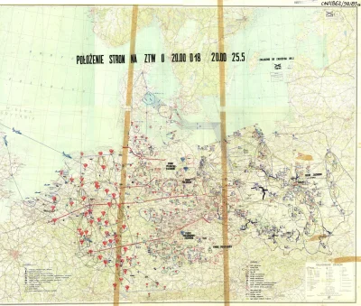 apocryph - Mapa skradziona przez pułkownika Kuklińskiego i przekazana wywiadowi USA, ...