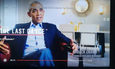 W.....o - Kiedy jesteś byłym prezydentem USA ale kręcą film o MJ i Chicago Bulls #heh...
