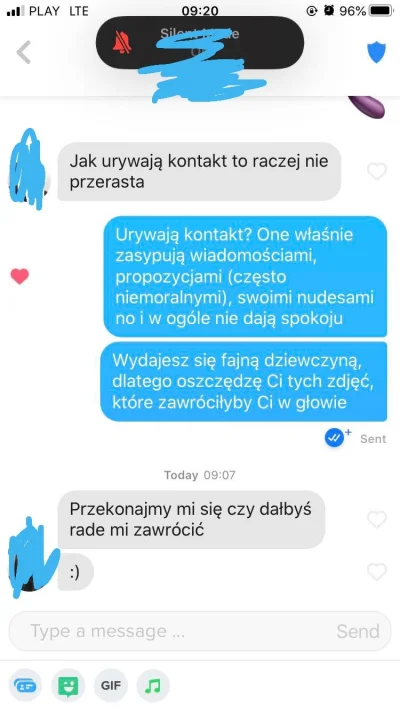 Qeupasa - Mirasy, na początku rozmowy napisałem dla żartu, ze gdyby można było wysyła...