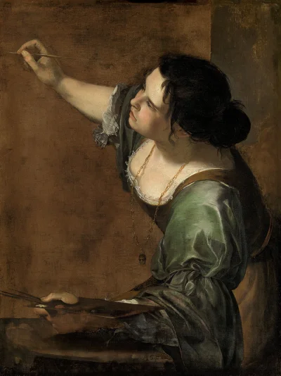 S.....x - Artemisia Gentileschi, Self-Portrait as the Allegory of Painting/La Pittura...