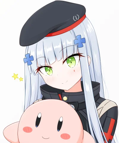 Azur88 - #randomanimeshit #anime #girlsfrontline #hk416 #kirby