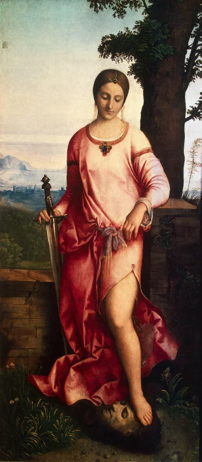 W.....k - Giorgione "Judyta" 1504 rok, olej na desce, 144 x 66,5 cm

5/30 #codzienn...