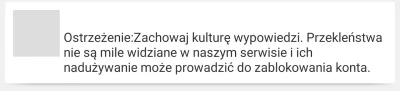 Zarzadca - A i oczywiście dostałem ostrzeżenie, po mimo tego że nigdzie nie użyłem sł...