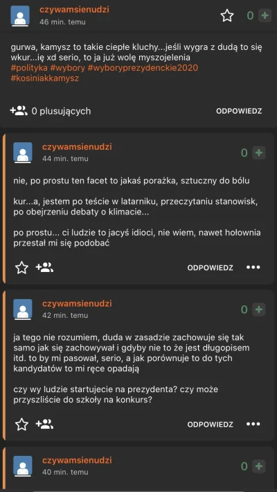 miki4ever - #polityka jak zapomnisz się przelogowac i prowadzisz zawzięta dyskusje sa...