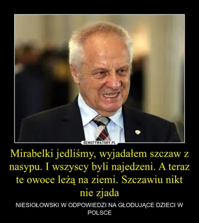 chokysrocky - Jaka bieda? O czym wy mówicie? Przecież szczawiu i mirabelek było wtedy...