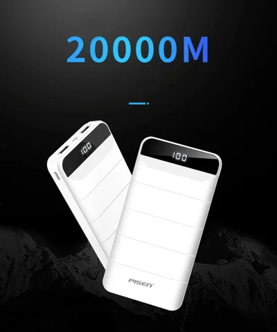 duxrm - Wysyłka z Polski
PISEN Power Bank 20000mAh
Cena:12,80$
Link ---> http://al...