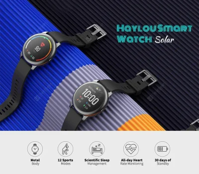 GearBest_Polska - == ➡️ Smartwatch Haylou Solar za 170,36 zł ⬅️ ==

Haylou jest świ...