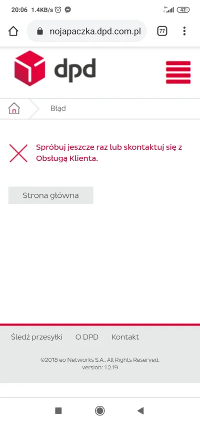 amisobad - Nie mogę przekierować paczki, infolinia nie czynna, co zrobić? :D

#dpd #k...