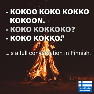 mlody85 - #jezykiobce #heheszki #finlandia #humorobrazkowy 

Przykładowa konwersacj...