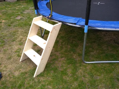 wujekKiziora - I cyk schodki na trampolinę. Fitują? ;-)


#drewno #stolarstwo #maj...