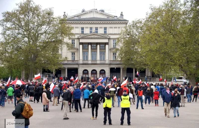 grubson234567 - W #poznan odbył się dziś protest przeciwko pis. Z dość mocnymi hasłam...