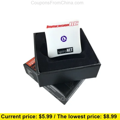 n____S - ImmersionRC Mini Patch 5.8GHz LHCP FPV Antenna - Banggood 
Cena: $5.99 (24,...
