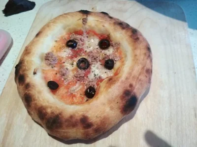 Eustachiusz - Moja pierwsza #pizza pieczona na kamieniu i z kalkulatorem #kmp Tuńczyk...