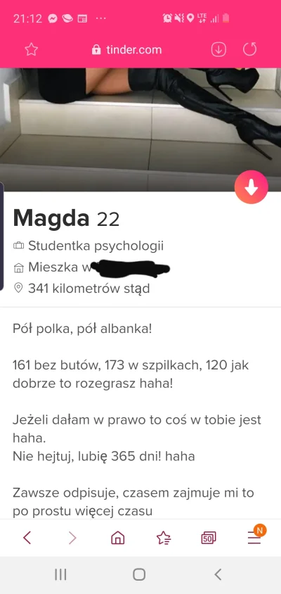 k.....9 - Cały czas się łudzę, że odpisze... XD
Powiedziałbym, że to jakieś badanie ...