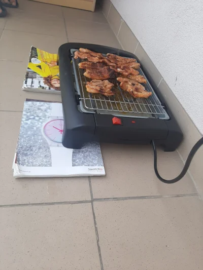 Foka9643 - Brak podwórka to grill na balkonie (ʘ‿ʘ)