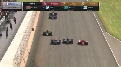 TiagoPorco - Kto nie widział wyścigu Indycar iRacing Challenge na torze Indianapolis,...