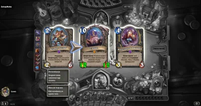 Lewo - Grasz vs C'Thun rouge? W 9 polecam zagranie brann + rat + zephyr po zniszczeni...