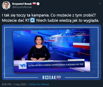 mat9 - @YgoR: dziś Duda siedem razy pokazywany w Wiadomościach a Krzysztof Bosak ani ...