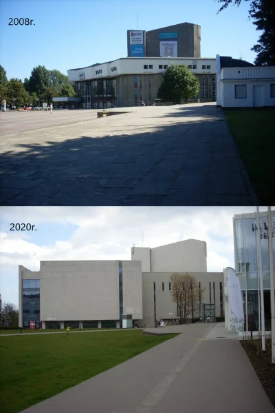 WroTaMar - Teatr Muzyczny w Gdyni. Przed i po.
#photocollagechallenge #gdynia #trojm...