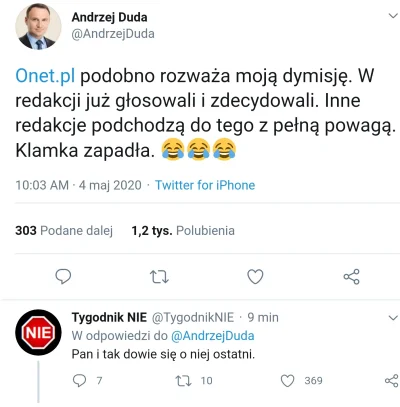 simsakPL - #tygodniknie #cenzoduda #andrzejduda #heheszki #twitter #polityka