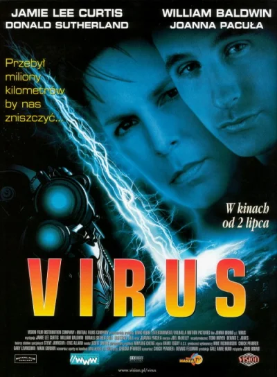 Aperitiff - Z dobrych sci-fi, o których sobie jeszcze przypomniałem polecam:
- Virus...