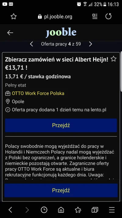 Ziomek420 - @Pravik_91: nie zartuje zobacz sobie na oferty z jumbo albo jak wczesniej...