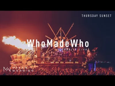 name_taken - WhoMadeWho - Burning Man 2019

Fajny secik z festiwalu płonącego człowie...