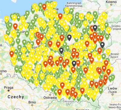 WatchdogPolska - Tak wygląda mapa przekazanych spisów wyborców, tworzona przez naszą ...