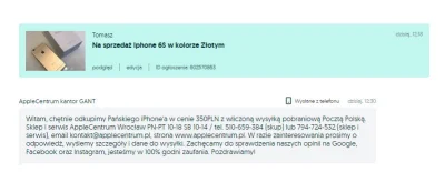 aurenos - #januszebiznesu telefon wystawiony za 620 pln ( ͡º ͜ʖ͡º)