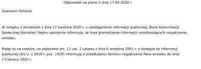 WatchdogPolska - Pamiętacie nasz wniosek o nagrody do Sejmu i Senatu? Sejm potrzebuje...