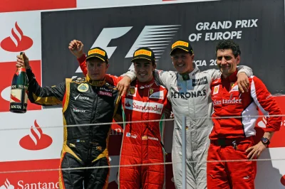 milosz1204 - @jedlin12: GP Europy 2012 i jedno z najpiękniejszych podium ostatnich la...