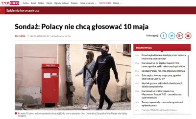 Grandek - UWAGA, #tvpis odkrył, że Polacy nie chcą wyborów 10 maja. Całkiem przypadki...