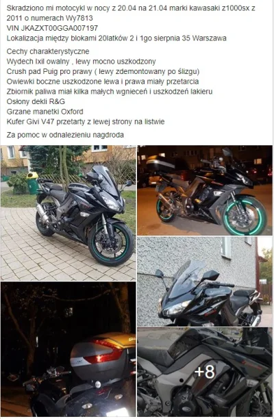 KDKJ - Info o motocyklu od (prawdopodobnego) właściciela