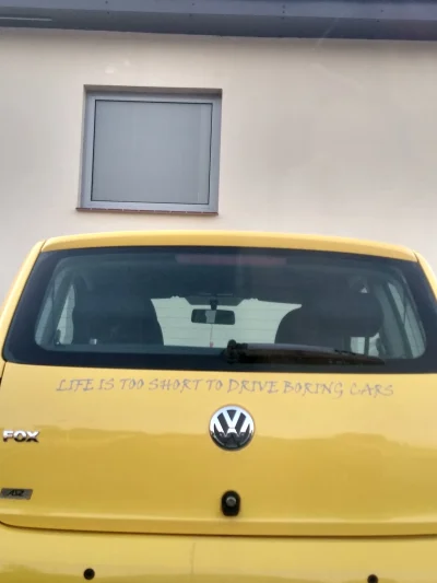 Smuteq - XD pamiętajcie, volkswagen fox to nadzieja dla samochodów
#motoryzacja #gown...