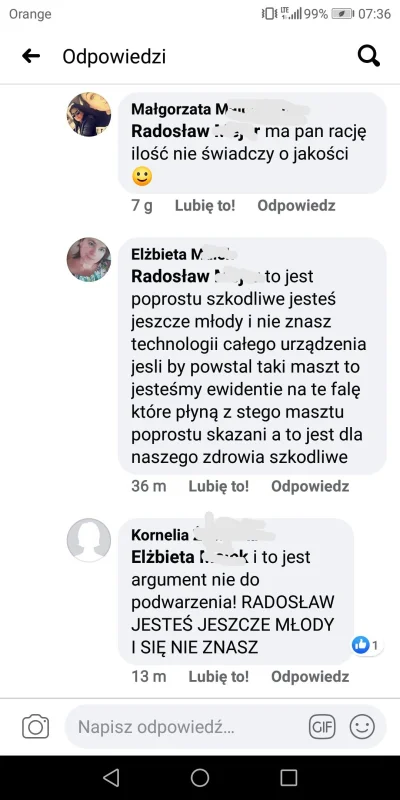 WideOpenShut - Kumpel wdał się w dyskusje nt budowy masztu w jego miejscowości. Dysku...