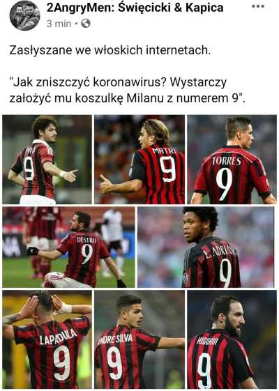 gosuvart - #pilkanozna #seriea #acmilan #heheszki #koronawirus