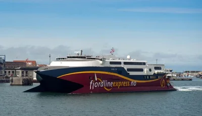 starnak - Cat-Link V/HSC Fjord Cat - aktualny rekordzista przebył Atlantyk w 2 dni i ...