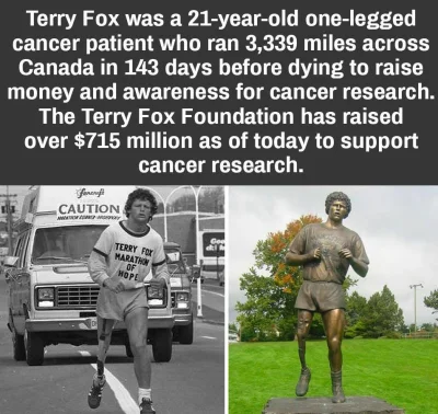 Oklasky - Terry Fox - https://pl.wikipedia.org/wiki/Terry_Fox?wprov=sfla1

#kanada #r...