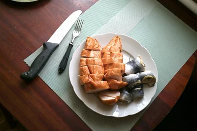 anonymous_derp - Dzisiejszy obiad: Wędzone filety kurczęce, #marynowanyfiletsledziowy...