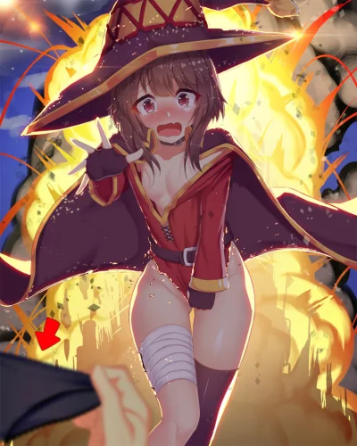 d.....o - #anime #randomanimeshit #konosuba #megumin