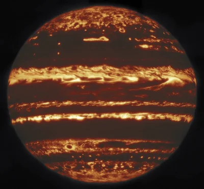 s.....s - Jowisz - Sonda "Juno"
Źródło: Gemini Observatory.

#fotografia #kosmos #cie...