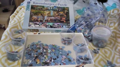 bemi1992 - Moje pierwsze #puzzle 2000, lecę z tą segregacją xD i już mam dość XD Może...