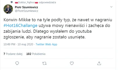 polaczyna - Szumiego zabolało. Poskrażył się jutubie ( ͡° ͜ʖ ͡°)
#korwin 
#konfeder...