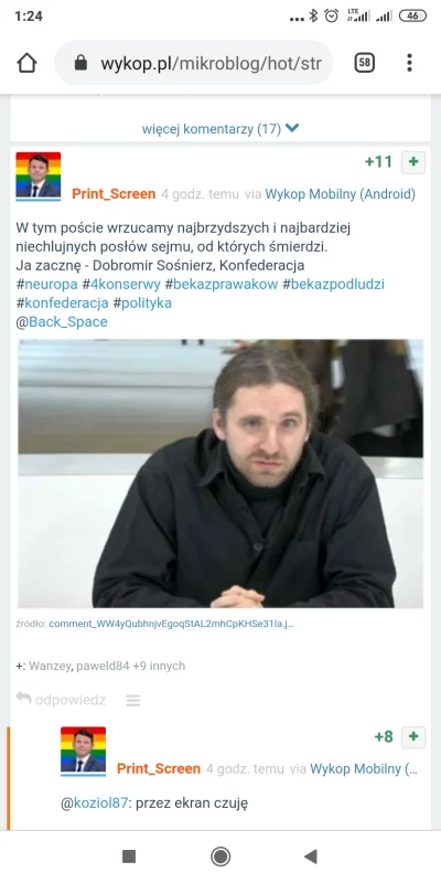 11mac11 - @L3stko: o nie! Człowiek robiący sobie zabawę z publicznego piętnowania prz...